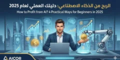 طرق عملية لزيادة دخلك بمساعدة أدوات الذكاء الاصطناعي في 2025